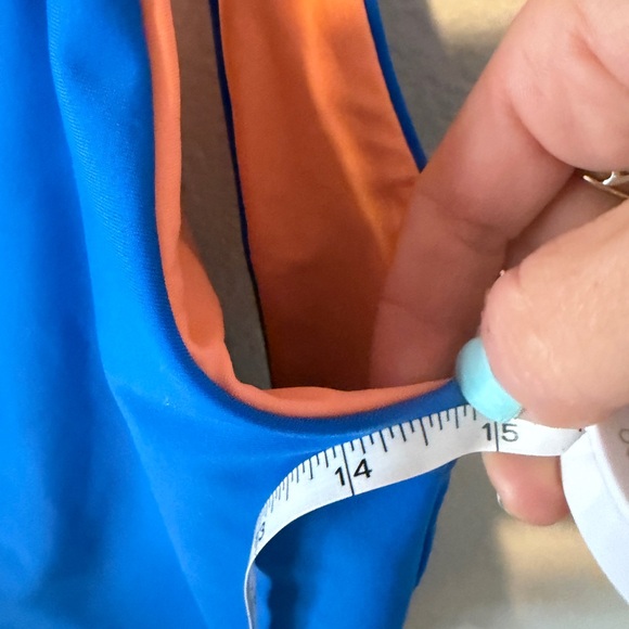 Jolyn Blue Women’s Swim Suit Tank One Piece sz 2 - Picture 6 of 8